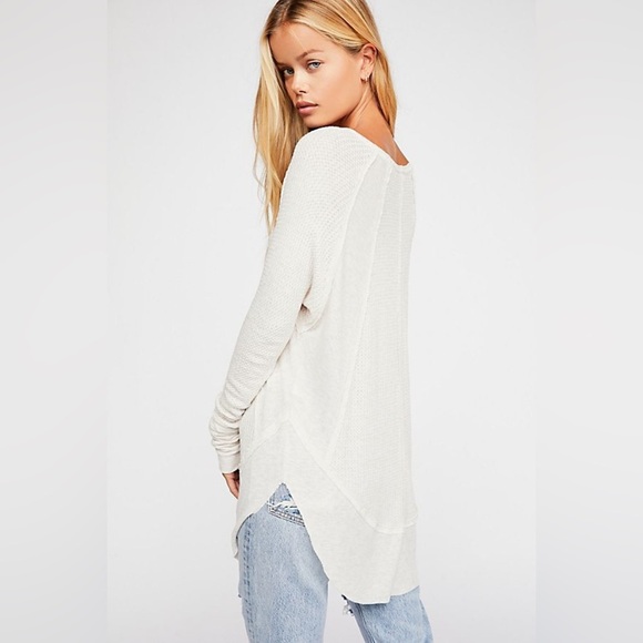 WE THE FREE Catalina Thermal Top in Ivory - Picture 1 of 11